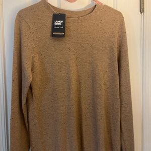 Lands' End Cashmere Tan Sweater